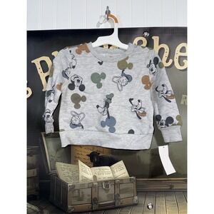 Disney Junior Mickey Character Toddler Baby Infant Sweatshirt Size 12 Mo NWT